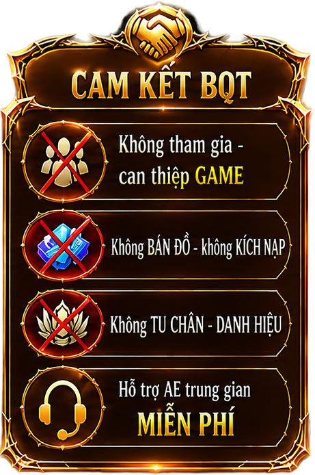 Cam kết BQT